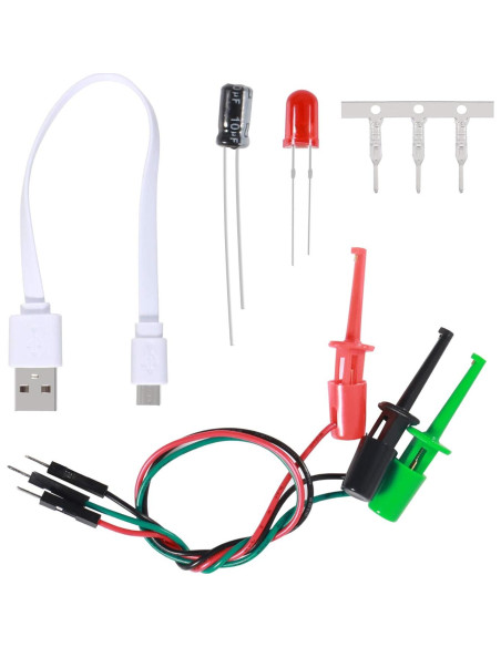 Probador de Transistores LCR-T7 AITRIP Medidor de Diodos y Capacitores