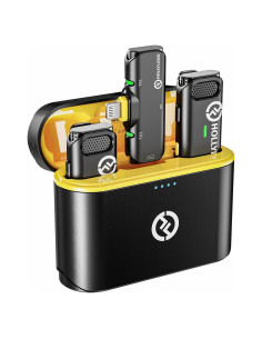 Micrófono Lavalier Inalámbrico Hollyland Lark C1 para iPhone - 200m, 32H, Cancelación de Ruido