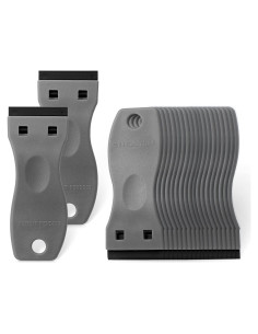 Raspadores de Cuchillas de Plástico FOSHIO 20PCS Gris