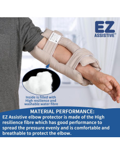 Protector de Codo EZ Assistive Pequeño para Ancianos y Postrados 2