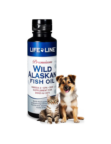 Aceite de Pescado Omega-3 Life Line Pet Nutrition 240g