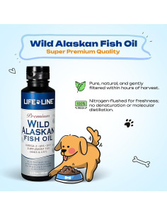Aceite de Pescado Omega-3 Life Line Pet Nutrition 240g 2