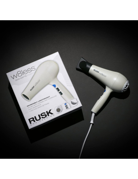 Secador Profesional RUSK W8less 2000W Cerámica Turmalina
