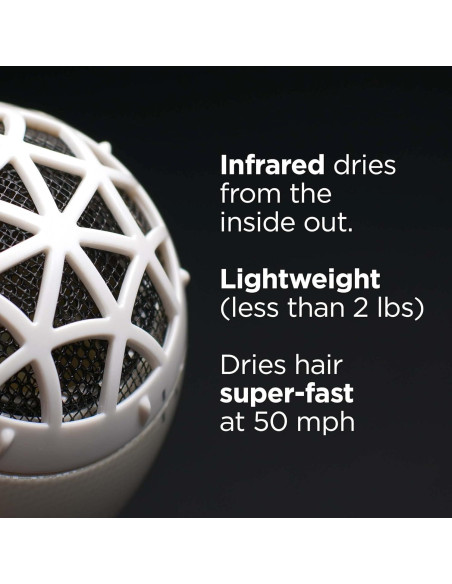 Secador Profesional RUSK W8less 2000W Cerámica Turmalina