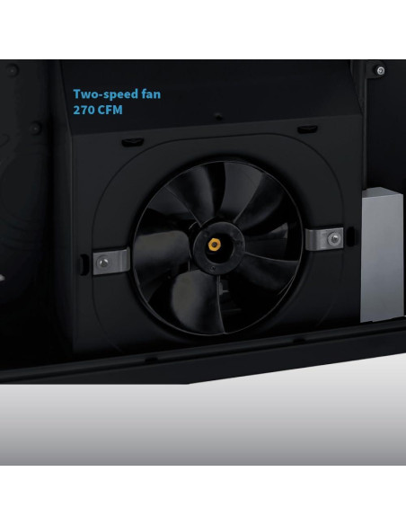 Campana Bajo Gabinete Summit HC20BBADA 20" Negra