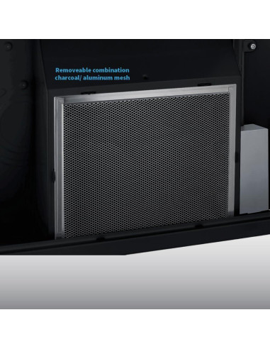 Campana Bajo Gabinete Summit HC20BBADA 20" Negra