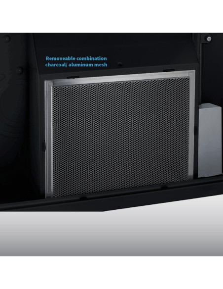 Campana Bajo Gabinete Summit HC20BBADA 20" Negra