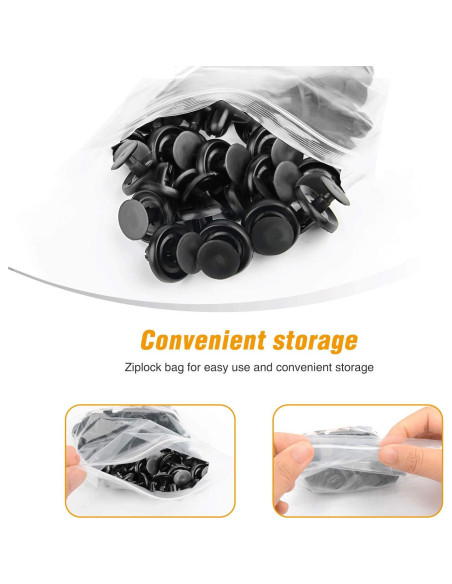 Clips Retenedores de Motor GOOACC 40PCS Nylon Toyota Lexus