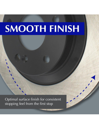 Rotor de Freno Frontal Centric Premium 120.44146 para Lexus, Toyota