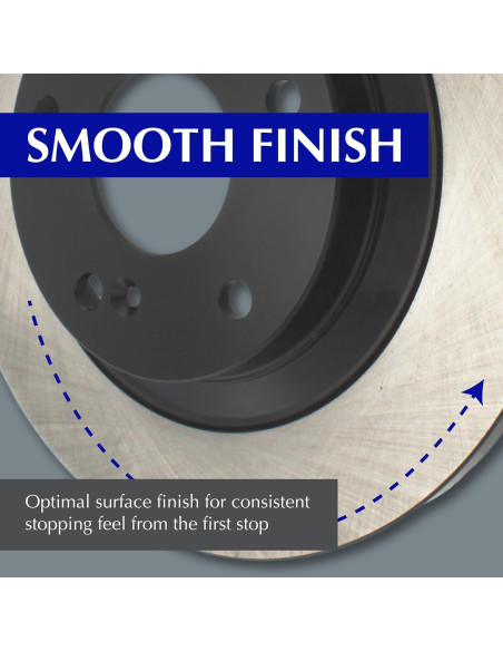 Rotor de Freno Frontal Centric Premium 120.44146 para Lexus, Toyota