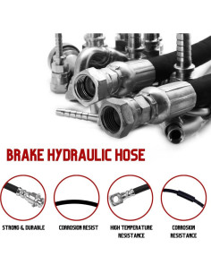 Manguera de Freno Delantera 2pcs Dwvksz para Toyota Sienna 2