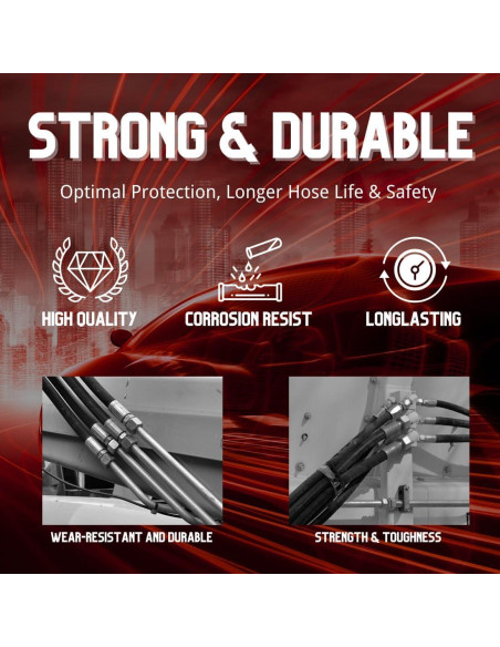 Manguera de Freno Delantera 2pcs Dwvksz para Toyota Sienna