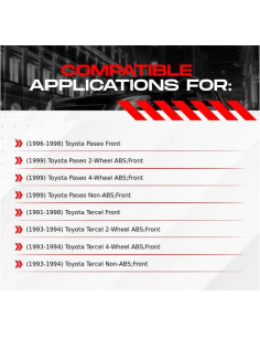 Kit de Frenos Delanteros R1 Concepts eLine para Toyota 2