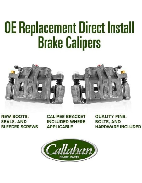 Calipers de freno traseros Callahan para Toyota 4Runner y Sequoia