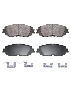 Juego de Pastillas de Freno Cerámicas EXPPOWER D2076 para Toyota