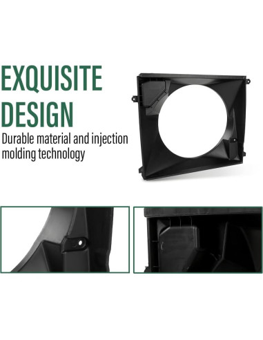 Cubierta Ventilador Radiador LQI Toyota Tacoma 2005-2015