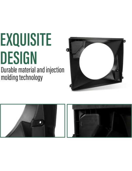 Cubierta Ventilador Radiador LQI Toyota Tacoma 2005-2015