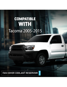 Cubierta Carenado Ventilador Radiador CHEDA Toyota Tacoma 2005-2015 2