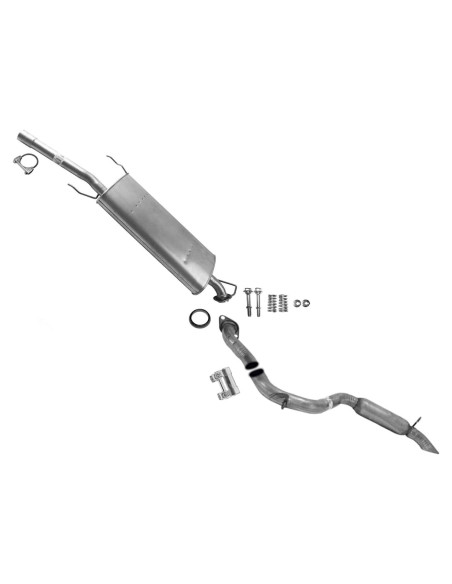 Silenciador Medio y Resonador Toyota Rav4 2006-2012 MAC