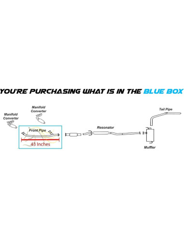 Tubo Flexible Frontal Northeastern Acero Inoxidable Toyota Sienna 2004-2006