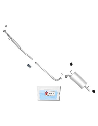 Sistema de Escape Toyota Camry 2.2L 1997-2001 MAC