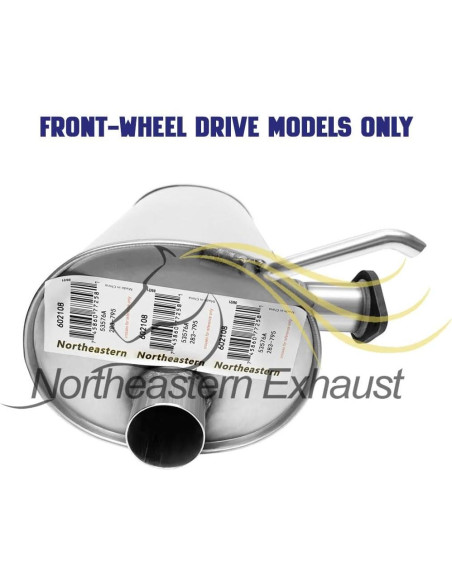 Tubería de Escape Northeastern para Toyota Sienna 2004-2006