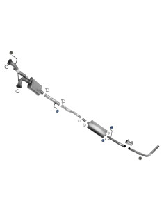 Sistema de Escape A/P para Toyota Tundra 2005-2006 V8 4.7L