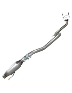 Tubo de escape de acero inoxidable Toyota Yaris 2007-2011