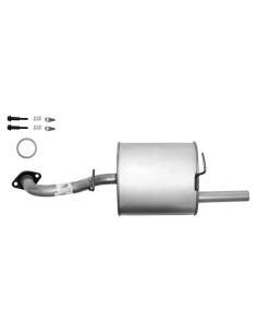 Silenciador trasero Toyota Yaris 2006-2015 Mac Auto Parts