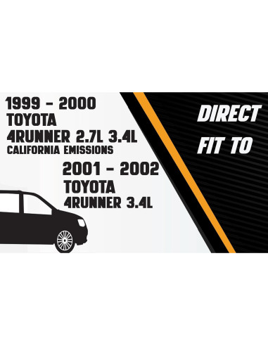 Silenciador de Acero Inoxidable Northeastern para Toyota 4Runner