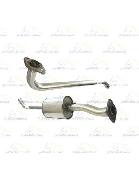 Tubería de Resonador Acero Inoxidable Northeastern para Toyota Corolla 1995-1997