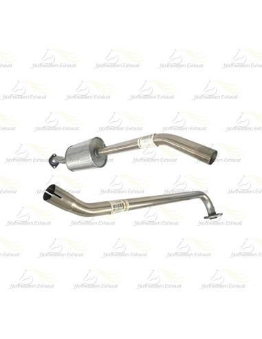 Tubería de Resonador Acero Inoxidable Northeastern para Toyota Corolla 1995-1997