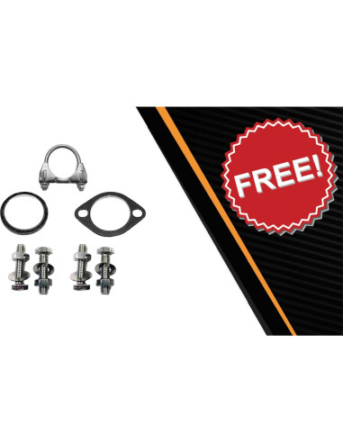 Tubería de Resonador Acero Inoxidable Northeastern para Toyota Corolla 1995-1997