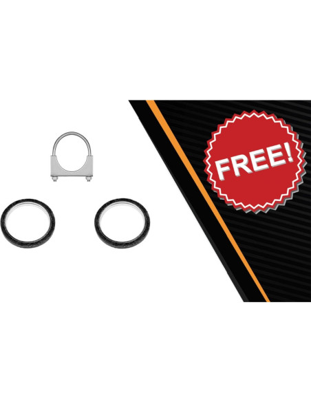 Kit Silenciador Resonador Acero Inoxidable Northeastern para Toyota Camry 2003-2006