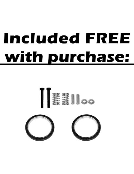 Escape Northeastern Acero Inoxidable 409 para Toyota 4Runner 2003-2004