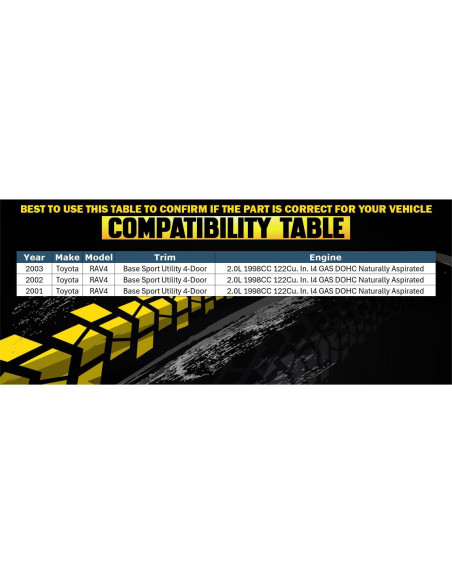 Kit Escape Acero Inoxidable Northeastern para Toyota RAV4 2.0L