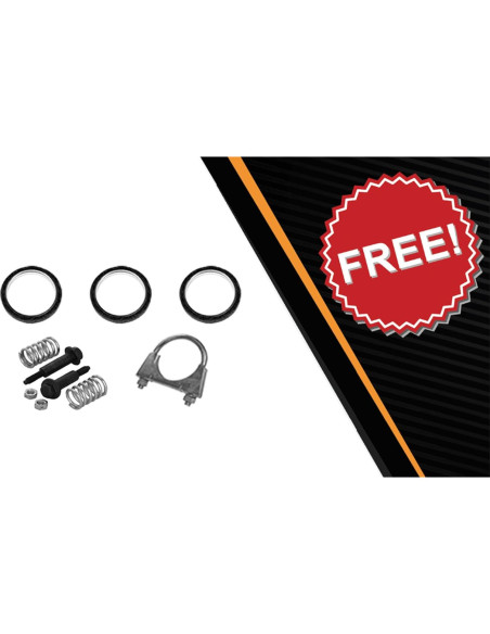 Kit Escape Acero Inoxidable Northeastern para Toyota RAV4 2.0L