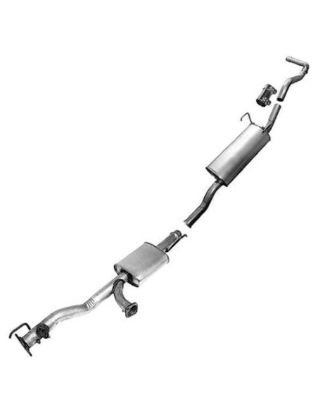 Tubería de Escape Inoxidable Northeastern para Toyota Tundra 2003-2004