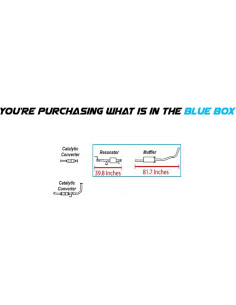 Tubería de Escape Inoxidable Northeastern para Toyota Tundra 2003-2004 2