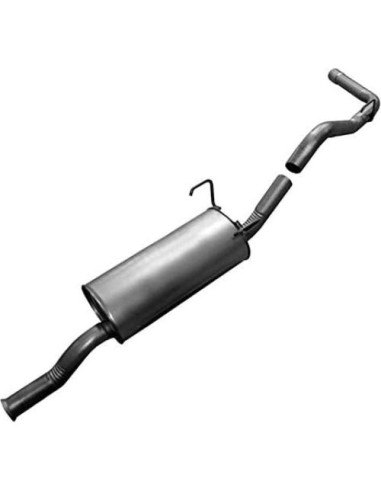 Tubería de Escape Inoxidable Northeastern para Toyota Tundra 2003-2004