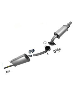 Sistema de Escape MAC Reemplazo Silenciador Toyota Highlander 2004-2007