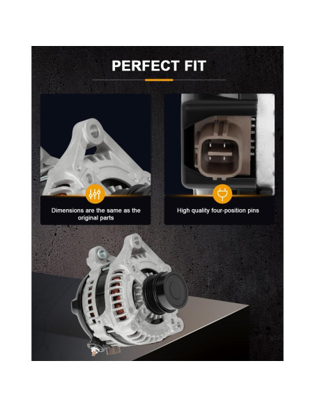 Alternador ROADFAR 100A 12V para Toyota Camry 2010-2011