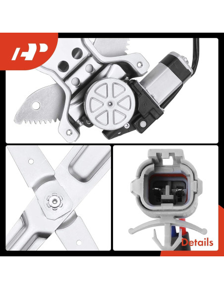 Regulador de Ventana Eléctrico A-Premium para Toyota 4Runner 1990-1995 Lado Izquierdo