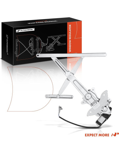 Regulador de Ventana Eléctrico A-Premium para Toyota 4Runner 1990-1995 Lado Izquierdo