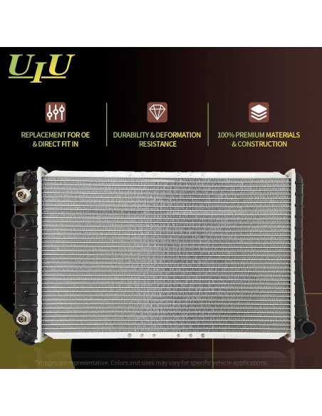 Radiador UIU para Toyota Avalon 2005-2013 y Camry 2007-2011