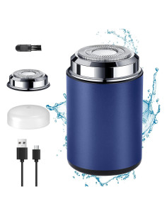 Afeitadora Eléctrica Portátil YOUSHME DDTTX Azul Recargable