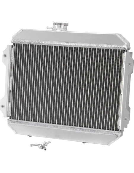 Radiador de Aluminio Cubauto para Toyota Corolla KE30 KE70 1974-1985