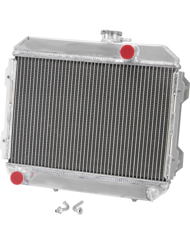 Radiador de Aluminio Cubauto para Toyota Corolla KE30 KE70 1974-1985