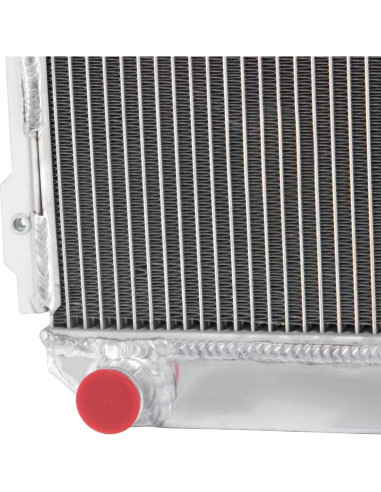 Radiador de Aluminio Cubauto para Toyota Corolla KE30 KE70 1974-1985