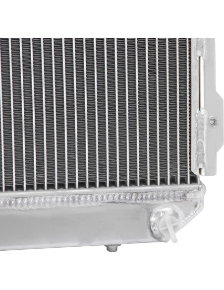 Radiador de Aluminio Cubauto para Toyota Corolla KE30 KE70 1974-1985